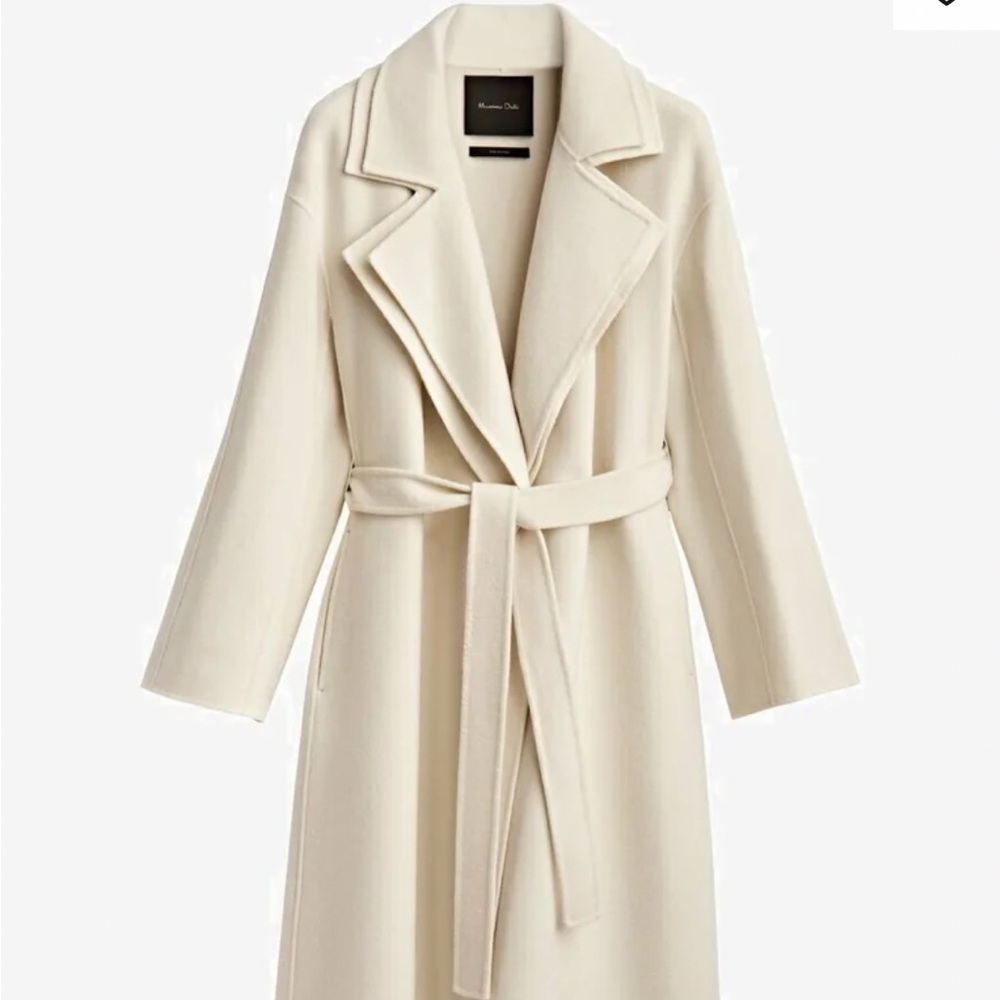 Double lapel coat
